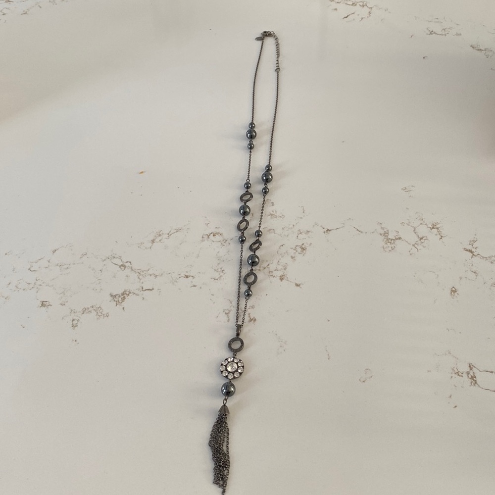 Lia Sophia Tassel Necklace